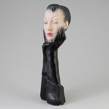 A plaster mannequin, Christian Dior, presumably 1930's.