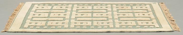 Sigvard Bernadotte, A CARPET, knotted pile in relief, ca 178 x 112 cm, signed SB (Sigvard Bernadotte).