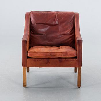 BØRGE MOGENSEN, fåtölj, "Lounge Chair", Fredericia Stolefabrik, modell 2207, 1900-talets andra hälft.