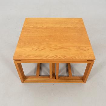 Coffee table, three parts, contemporary.