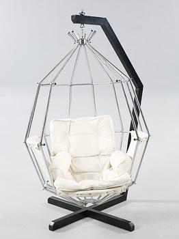 IB ARBERG, fåtölj, "Papegojan", Ibar Design AB, Jönköping, Formgiven 1970-71.