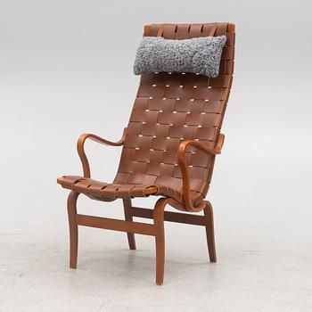 Bruno Mathsson, armchair, "Eva high", Dux, late 20th century,.