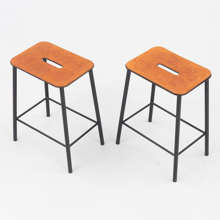 Toke Lauridsen, pallar, ett par, "Adam", Frama.