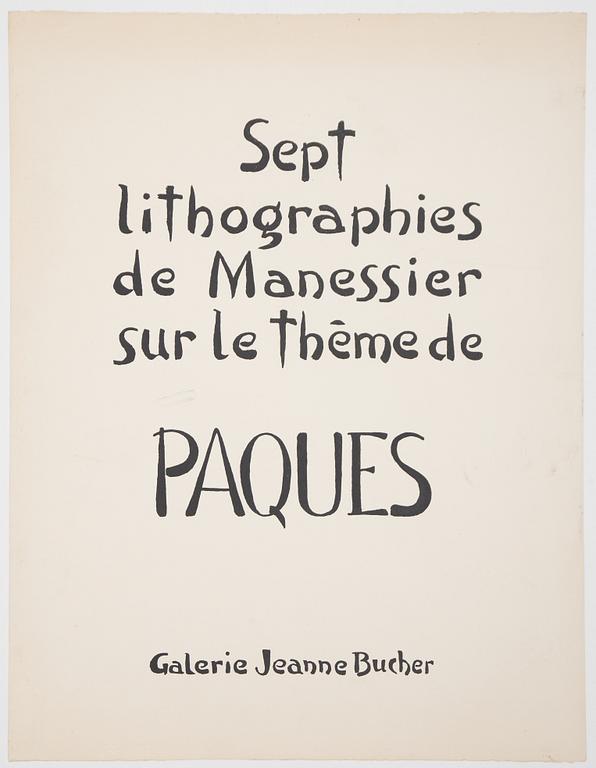 Alfred Manessier, “Sur le thème de Pâques”.