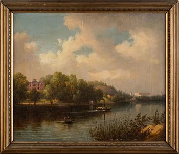 CARL ABRAHAM ROTHSTÉN, oil on canvas, signed and dated- 1856. - Bukowskis