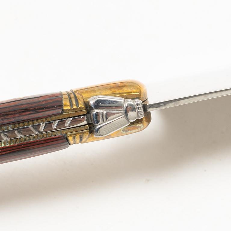 Cutlery, 40 pcs, Claude Dozorme and Arbalète G. David Laguiole, France.