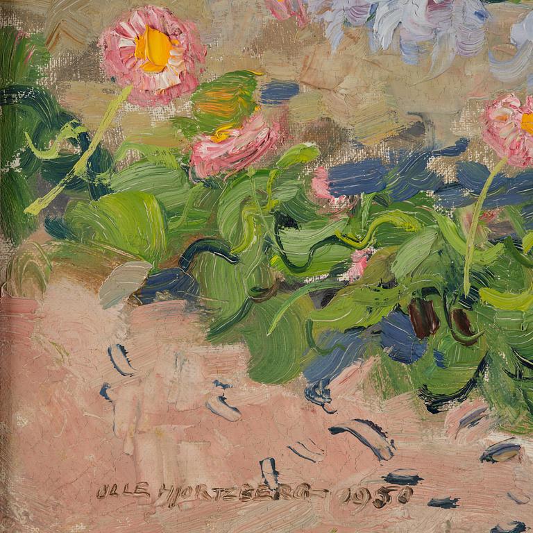 Olle Hjortzberg, Hyacinths and Greenfinch.