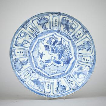 FAT, kraakporslin, Kina. Ming dynastin, Wanli (1573-1620).