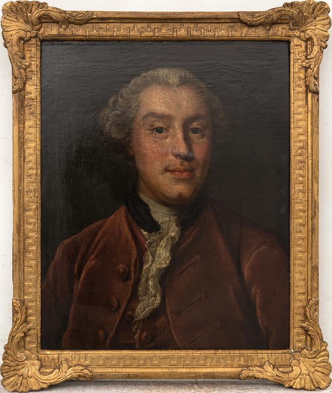 Allan Ramsay tillskriven porträtt av okänd man.