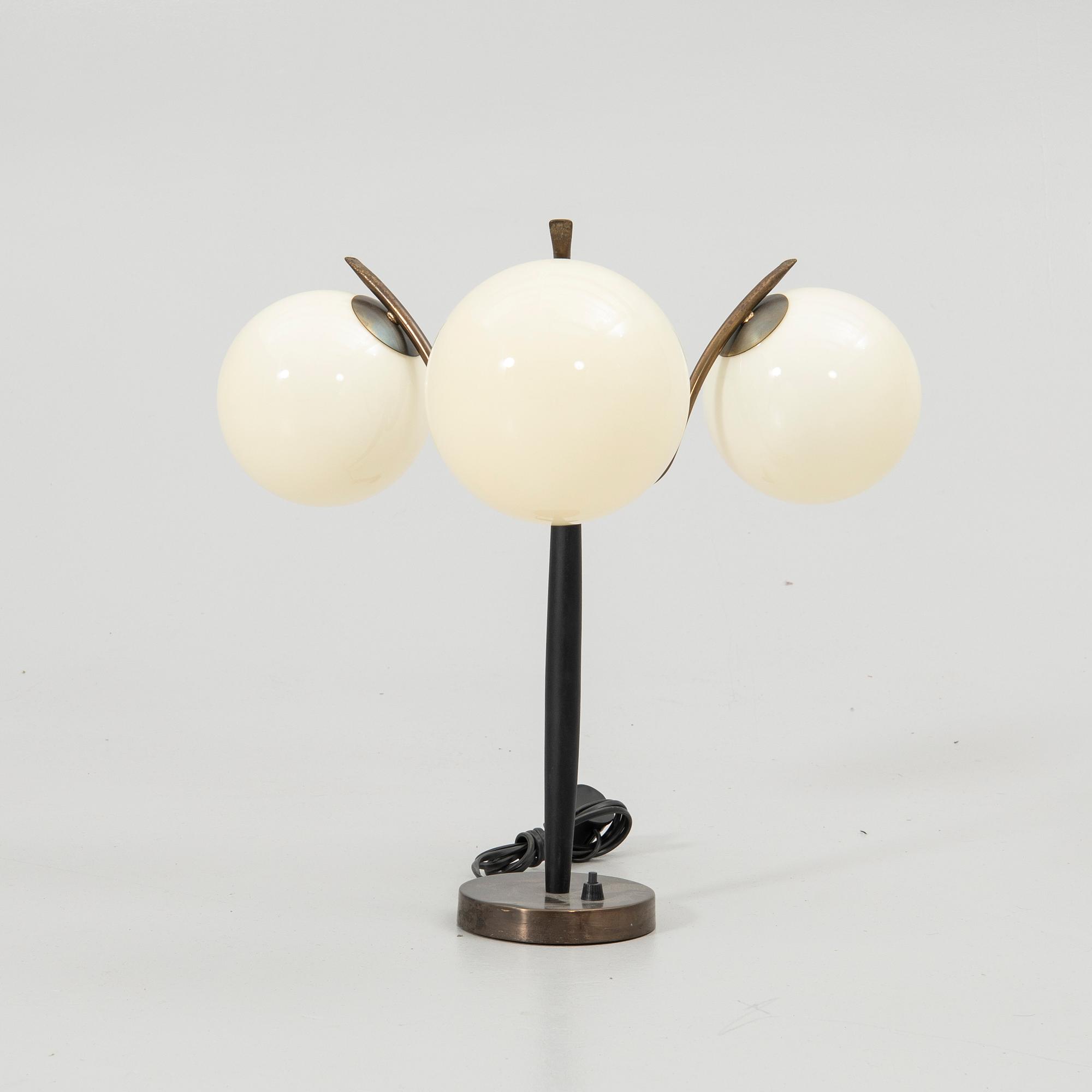 Table lamp, first half of the 20th century.