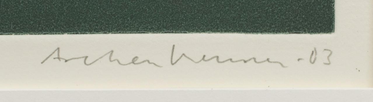 LENNART ASCHENBRENNER, a sigend and numbered etching and book.