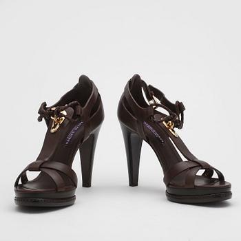 SANDALETTER, ett par, Ralph Lauren. Storlek amerikansk 9.