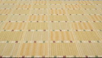 Barbro Nilsson, A CARPET, "Falurutan gul", flat weave, ca 390 x 201 cm, signed AB MMF BN.