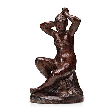 KARIN JONZEN, bronze sculpture, signed K. Jonzen.