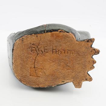 Åke Holm, a glazed stoneware sculpture, Höganäs.