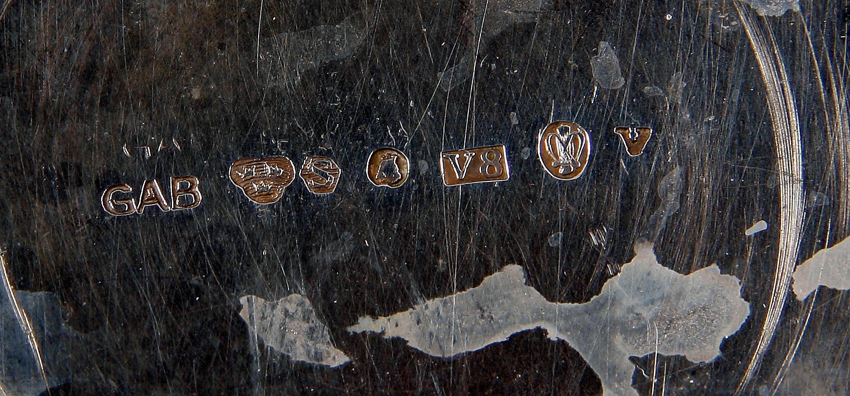 BÄGARE, silver, GAB, Stockholm, 1947.