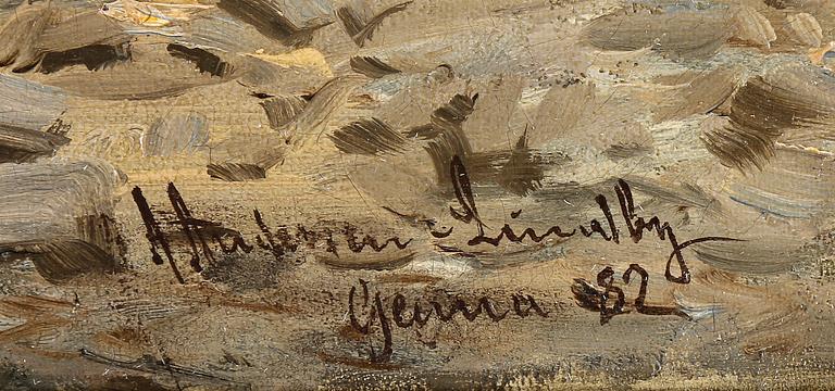 ANDERS ANDERSEN-LUNDBY, olja på duk, signerad, daterad -82.