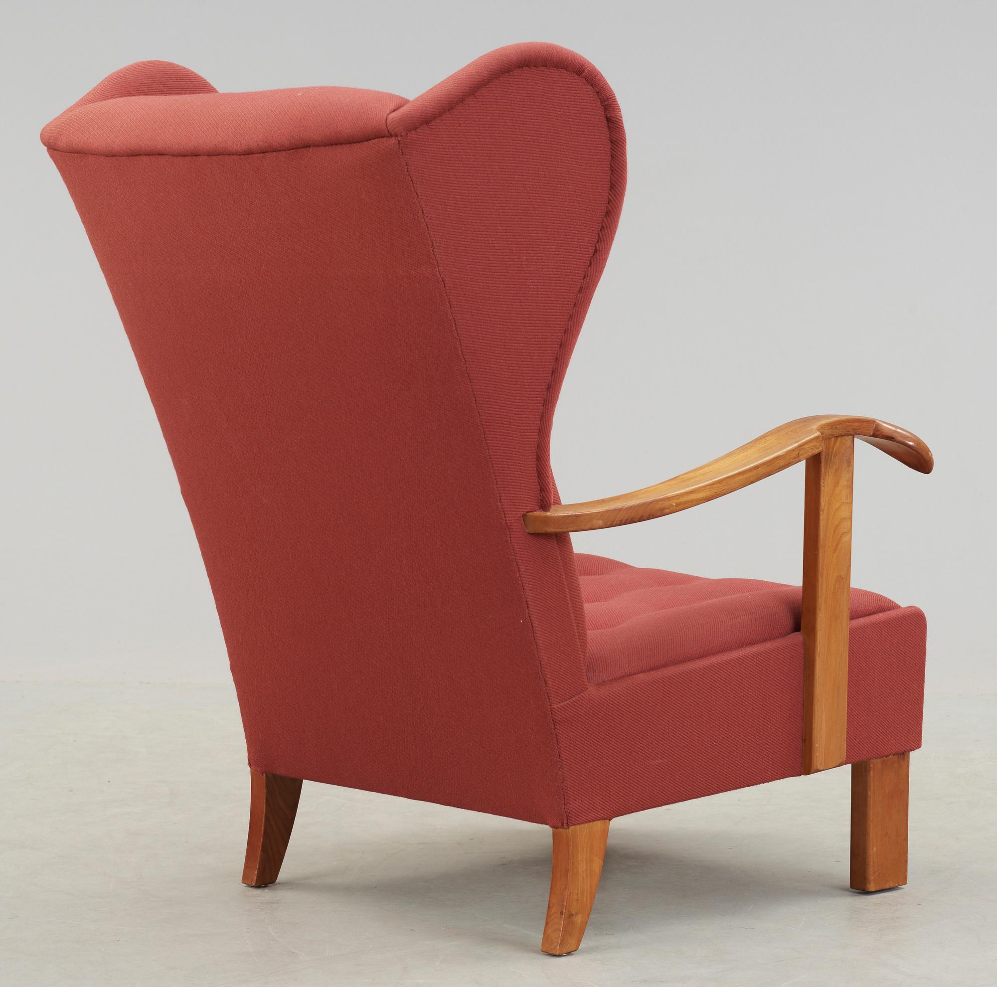 FÅTÖLJ, Fritz Hansen, 1940/50-tal.