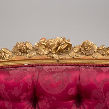 A late 19th century sofa.