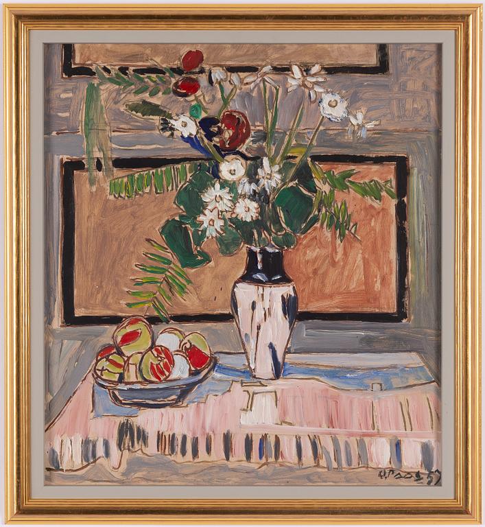 Otto Paas, Still life with flowers.