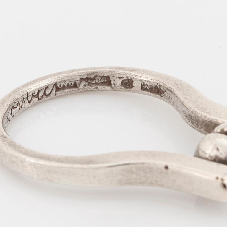 Victor Mossberg, ring, silver.