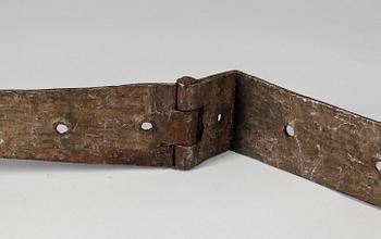 GÅNGJÄRNSBESLAG, ett par, renässans, 1500-tal.