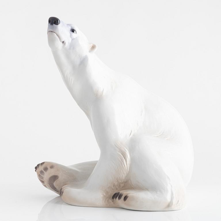 Niels Nielsen, figurin, porslin, modell 1954, Bing & Grøndahl, Danmark.