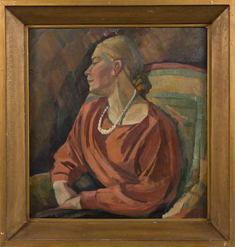 Heikki Suvanto, Woman in an armchair.