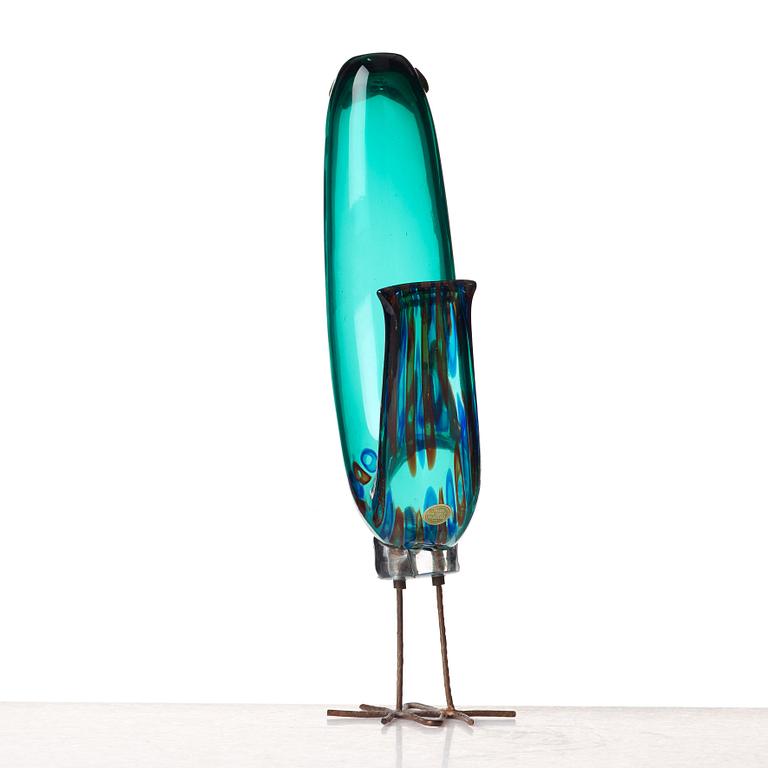 Alessandro Pianon, a "Pulcino" bird by Vistosi, Italy 1960's.
