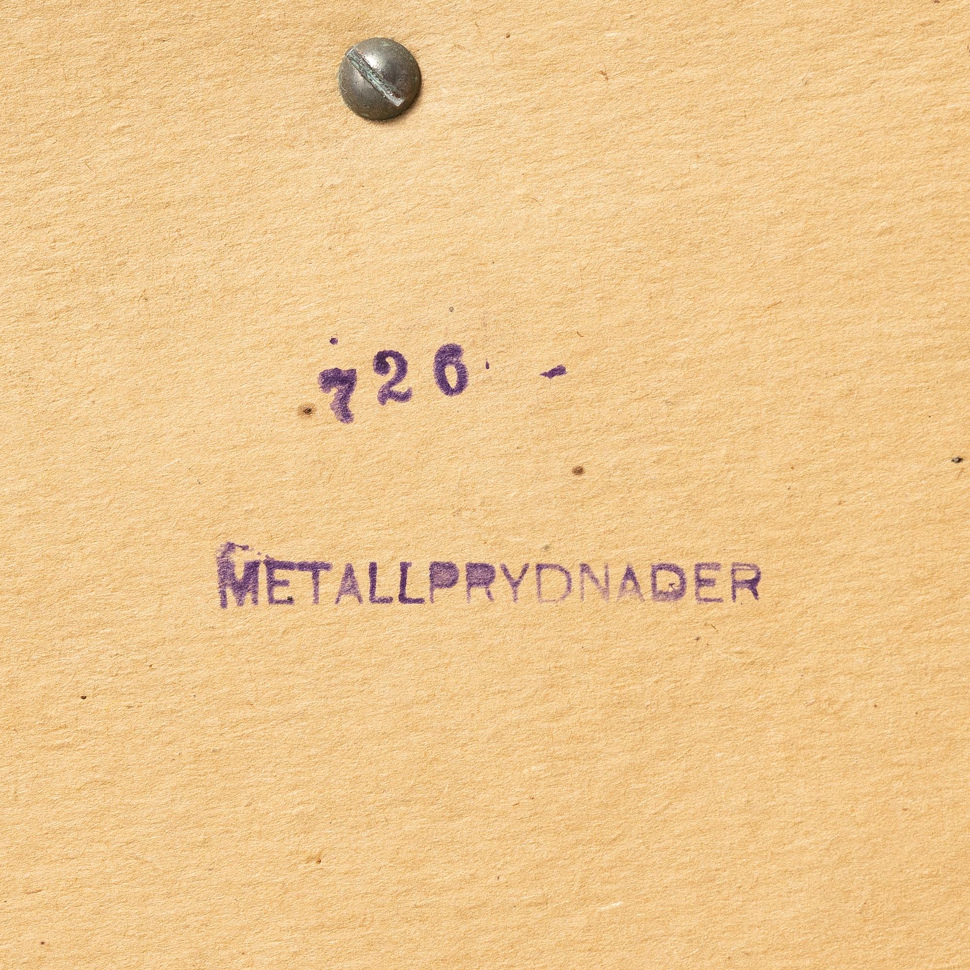 Table with lamps. Mid-20th century.