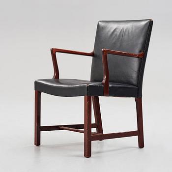 HANS J WEGNER, a model "A422" chair for Plan Møbler, Denmark, 1940's.