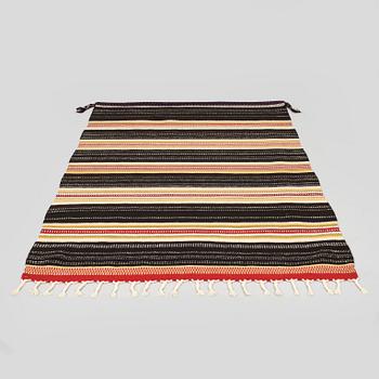 Elsa Montell-Saanio, a Raanu textile 'Mutsikki' from Lapland. Circa 175 x 115 cm.