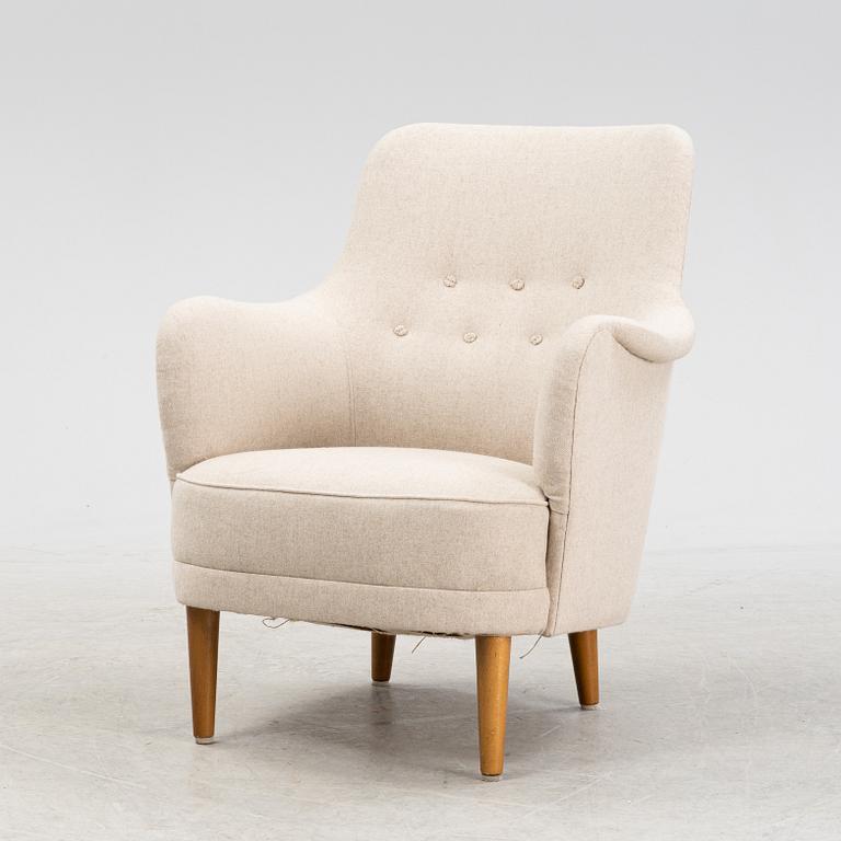 A 'Samas' easy chair by Carl Malmsten for OH Sjögren.