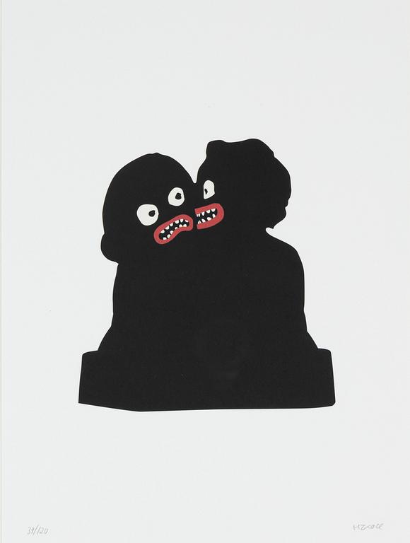 Makode Linde, lithograph, signed and numbured 39/120.