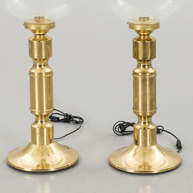 TWO 1970`S LAMPS.