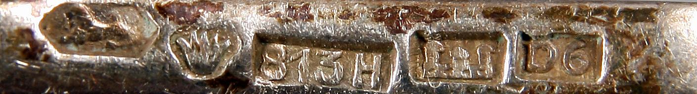 PARTI SILVER, 8 delar, bla Finland, 1900-tal,.