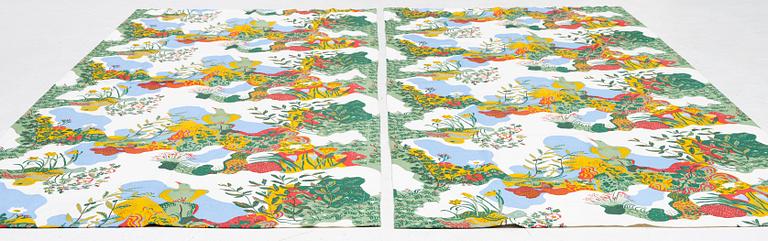 Josef Frank, curtains, a pair, "Anacreon", Svenskt Tenn.