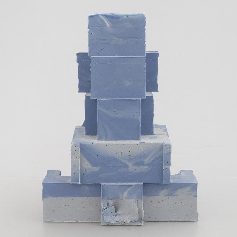 Carl Sandgren, a vase/sculpture, "Intermodal vase", ed. 1/1, executed in his own studio Gustavsberg circa 2015.