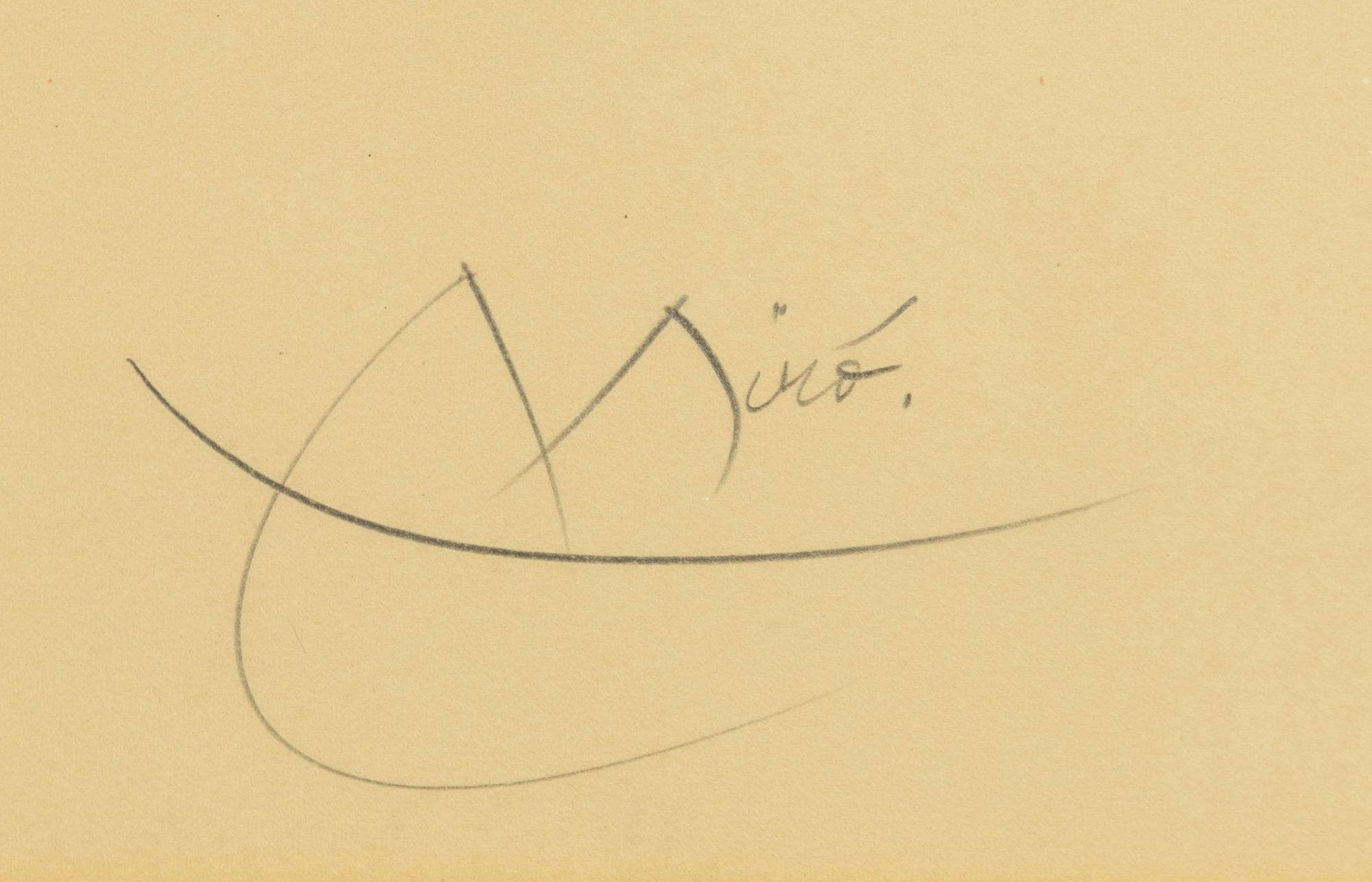 Joan Miró, "Ma de proverbis".