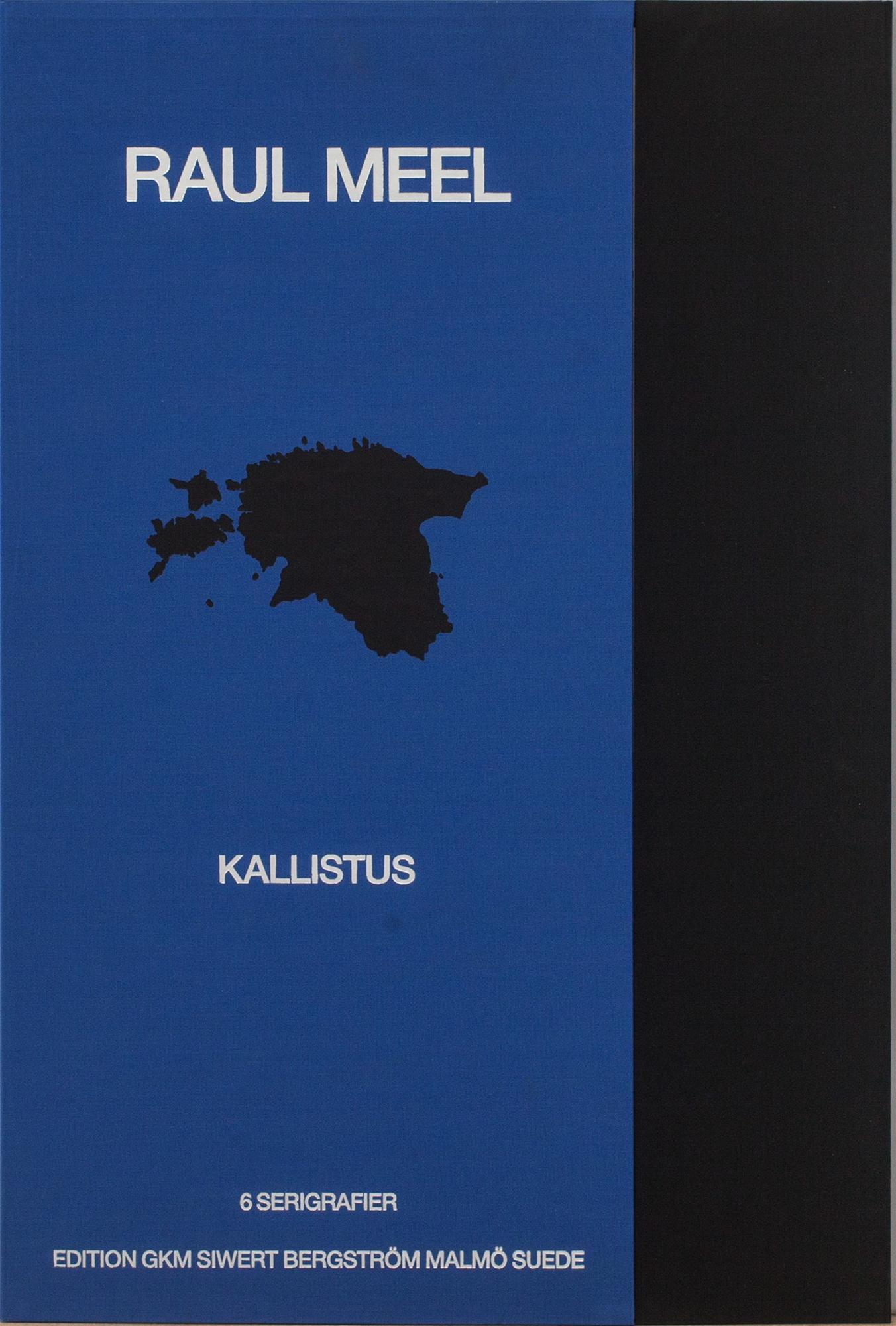 RAUL MEEL, 6 färgserigrafier med konstnärens handavtryck direkt på pappret, signerade, numrerade 52/60 och daterade- 89.