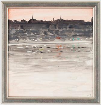 ULRIK SAMUELSON, akvarell, monogramsignerad "US".