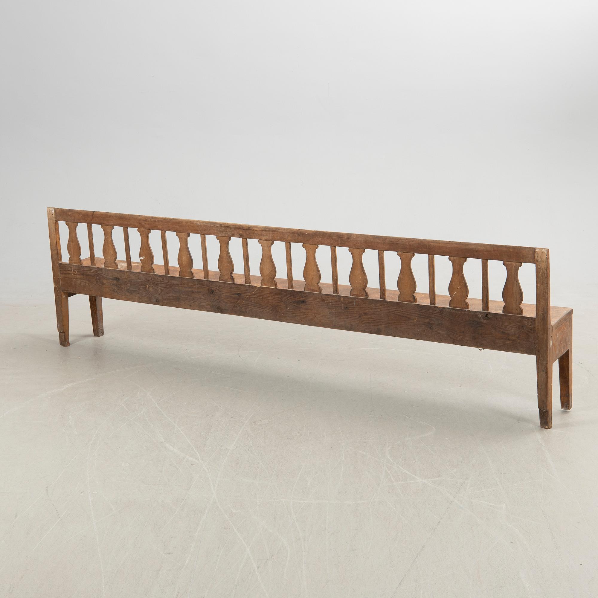 Långbänk, Skåne, 1800-tal.