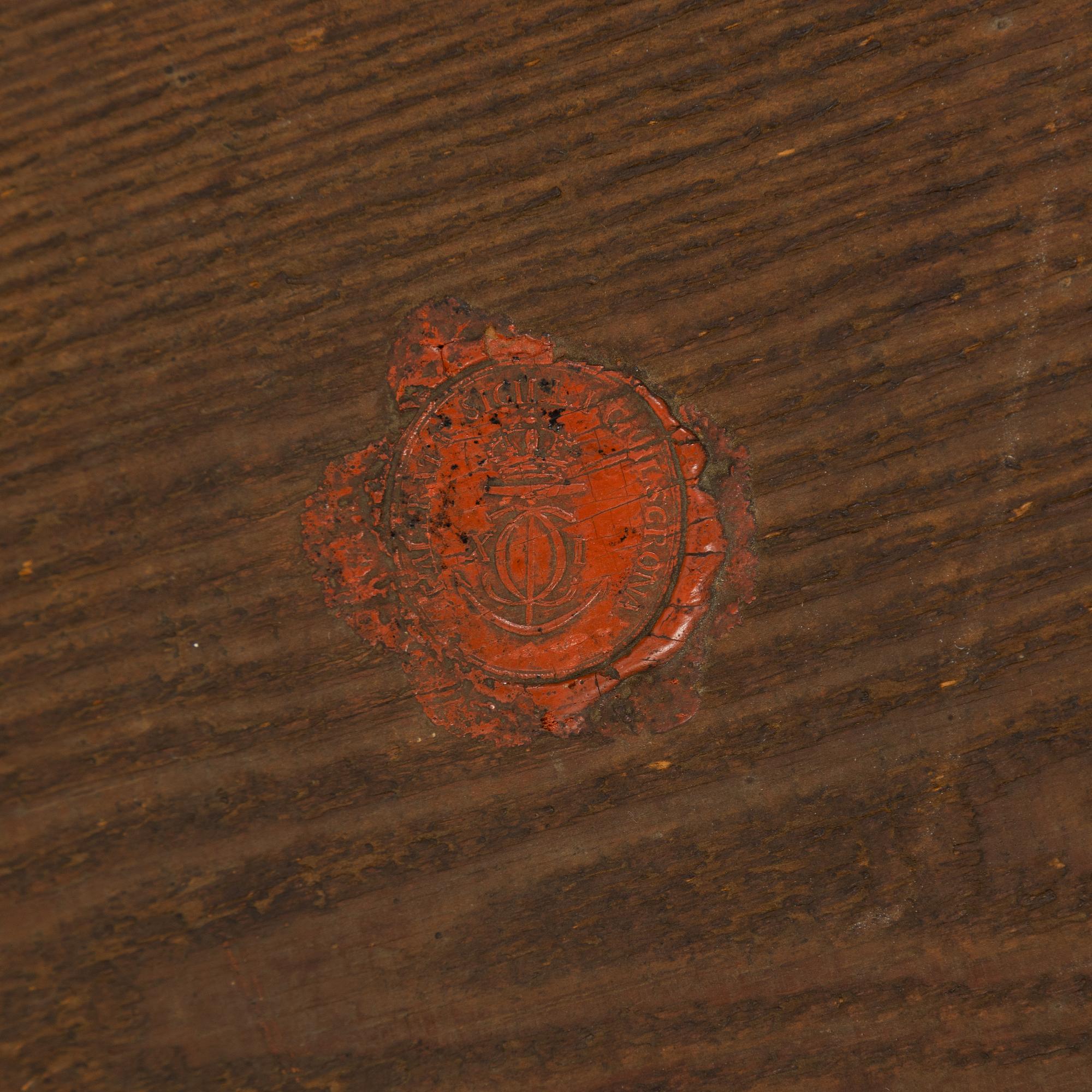 Spegel, empire, Claes Eric Reding, Karlskrona, 1809-1818.