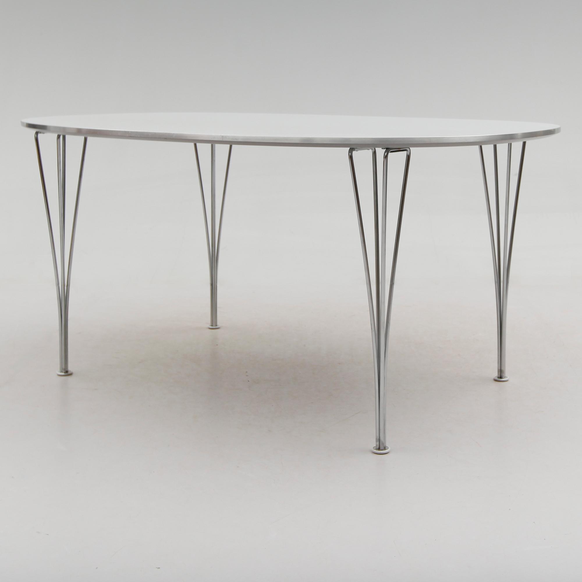MATBORD, Superellips, Bruno Mathsson och Piet Hein för Fritz Hansen,