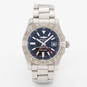 Breitling, Avenger II, GMT, armbandsur, 43 mm.
