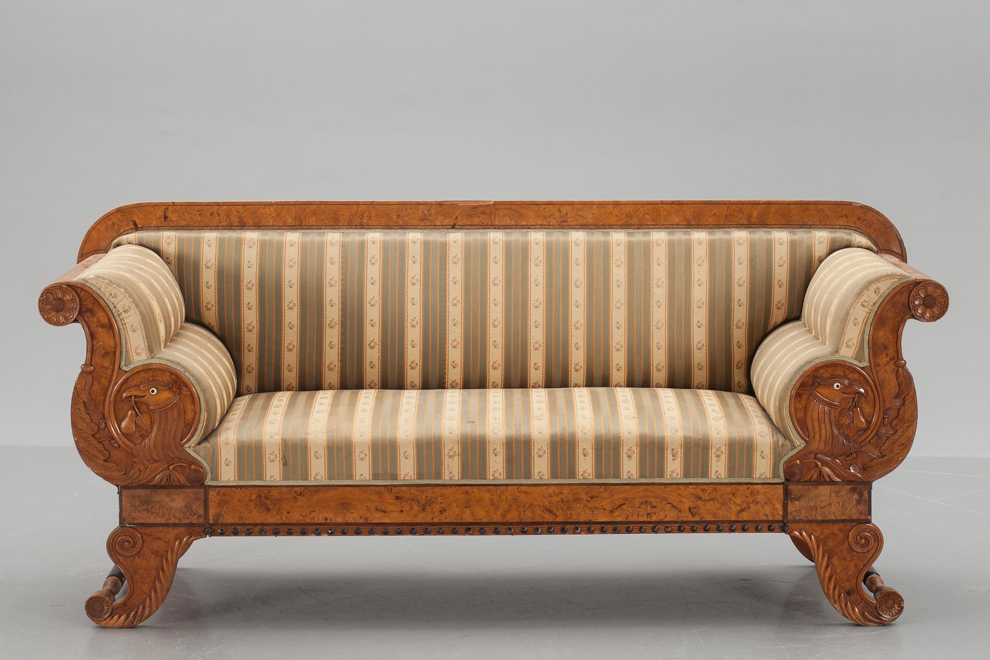 SOFFA, senempire, europa, 1800-talets första hälft.