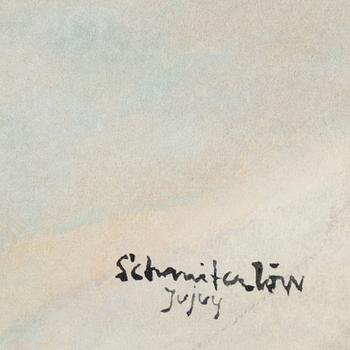 BERTRAM SCHMITERLÖW, watercolour, signed Jujuy (province in Argentina).