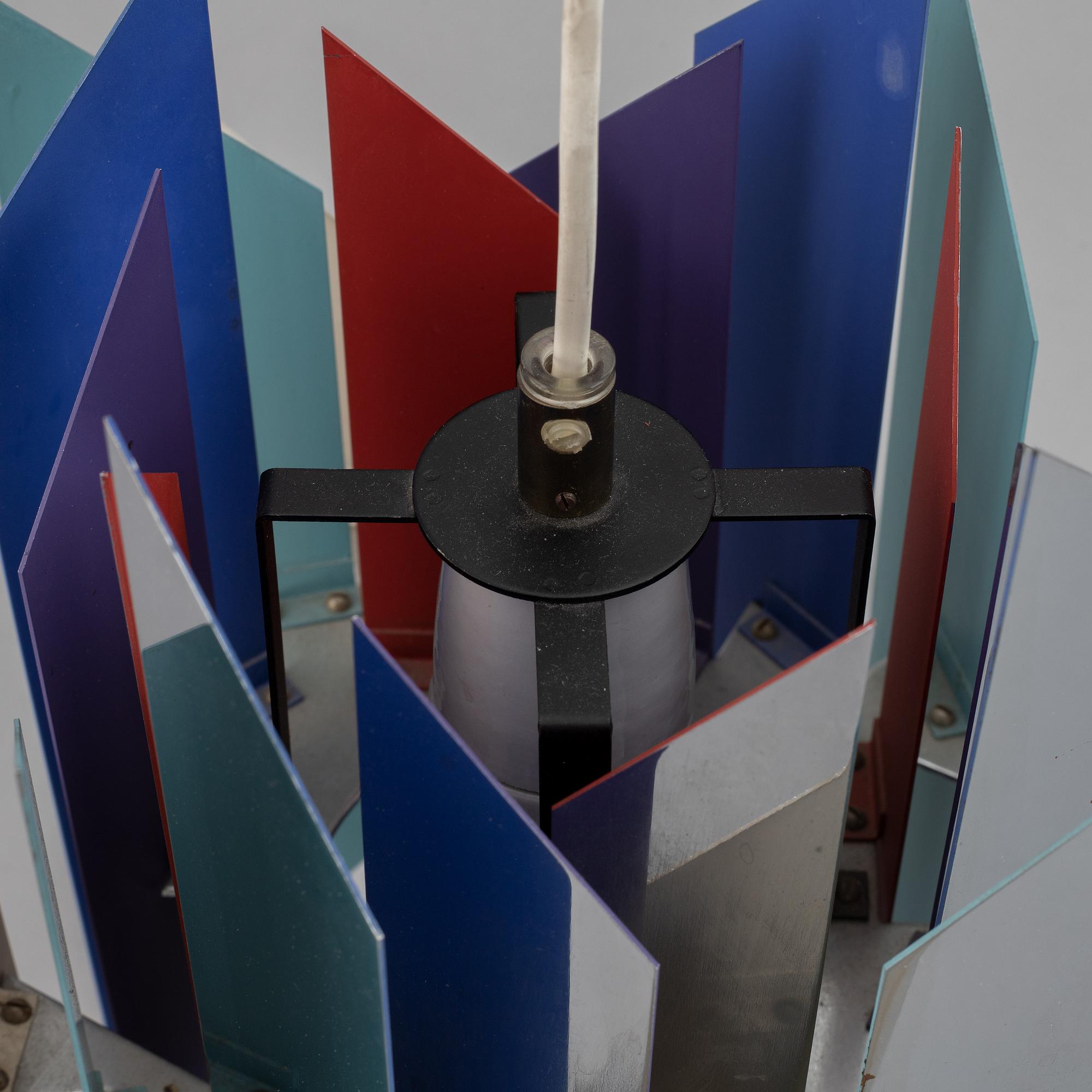 A Simon Henningsen Tivoli lamp, Lyfa, Denmark.