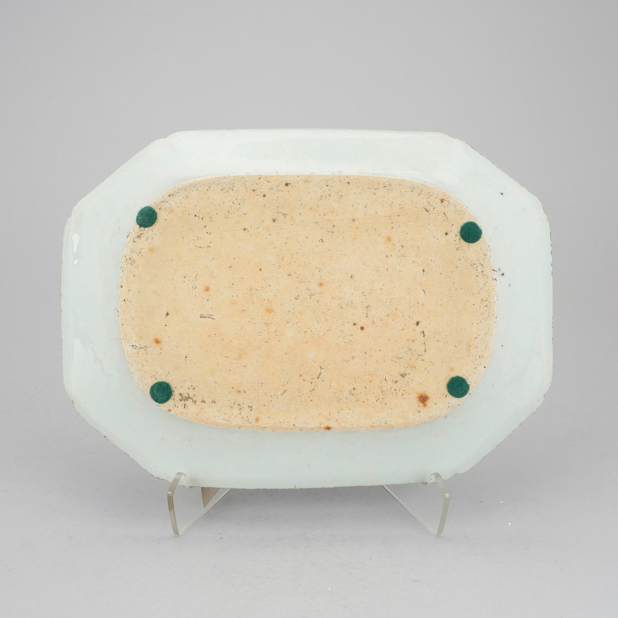 SERVING DISH, Qing dynasty, Qianlong.