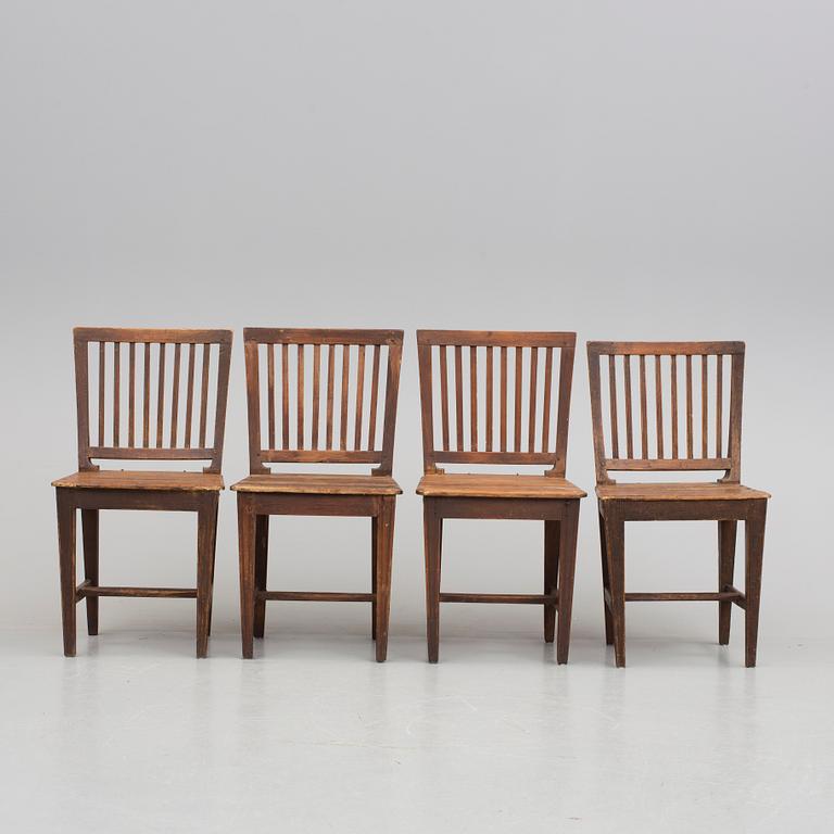 STOLAR, 4st, s k Leksandsmodell, omkring 1900.